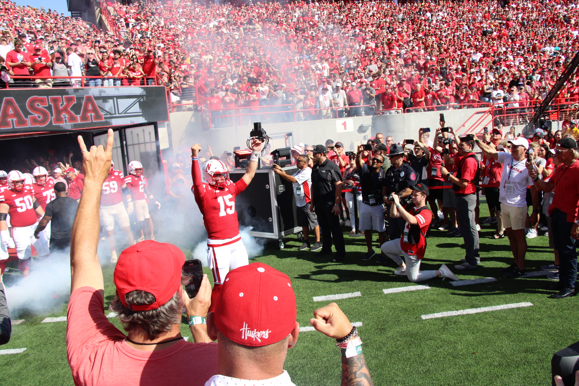 Nebraska starts fast, rallies for win over Michigan State